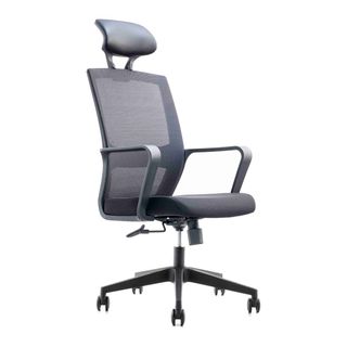 Басқарушы креслосы Клерк "Elite Comfort 002", мата, торлы, қара / Басқарушыларға арналған креслолар