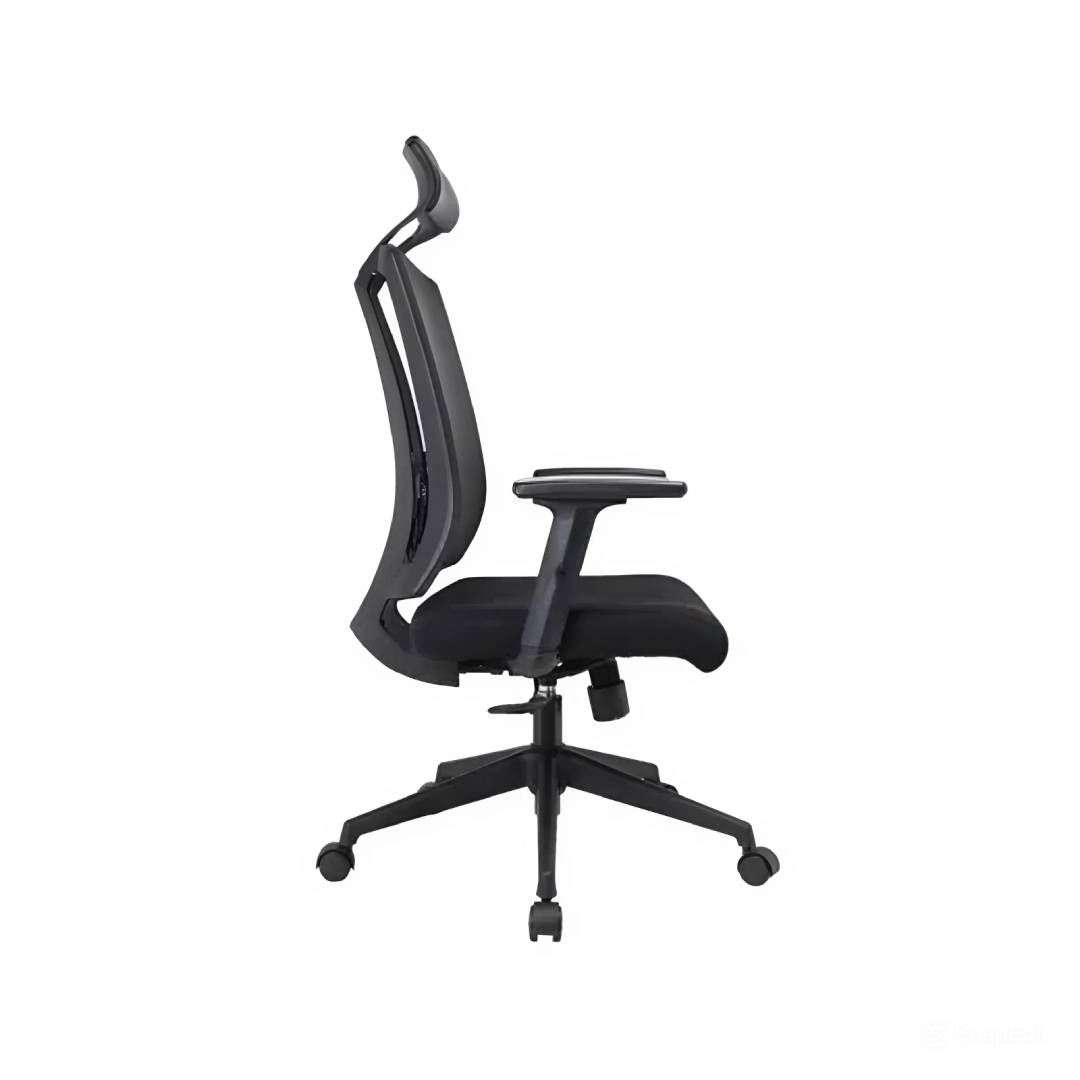 Кресло для руководителя Colibri "С163B", ткань, сетка, черное / Кресла для руководителей №2