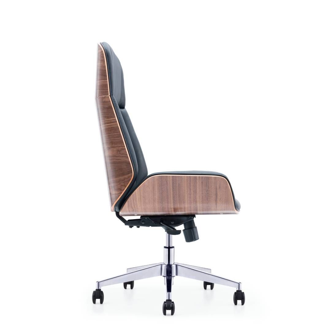 Басқарушы креслосы Клерк "Elite Comfort 002", мата, торлы, қара / Басқарушыларға арналған креслолар №2