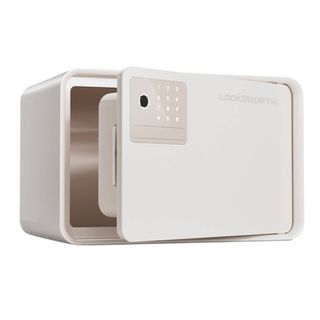 Сейф LockSworth "VS4528WH", биометрический + электронный код + ключ, 200*310*200 мм, 4 кг, белый / Сейфы