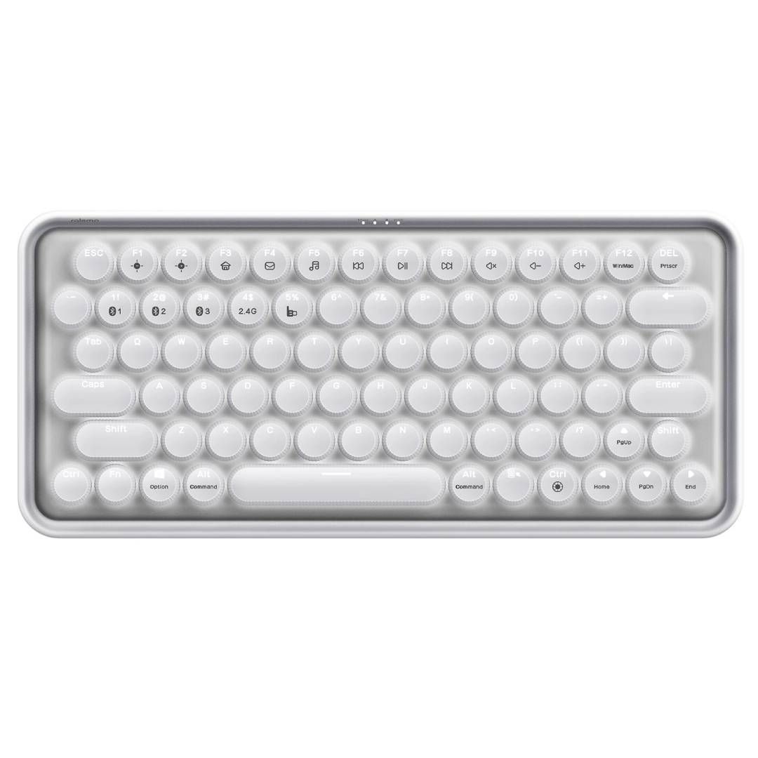 Сымсыз пернетақта Rapoo Ralemo Pre 5, ENG/RUS, аккумулятор, көгілдір / Сымсыз пернетақталар