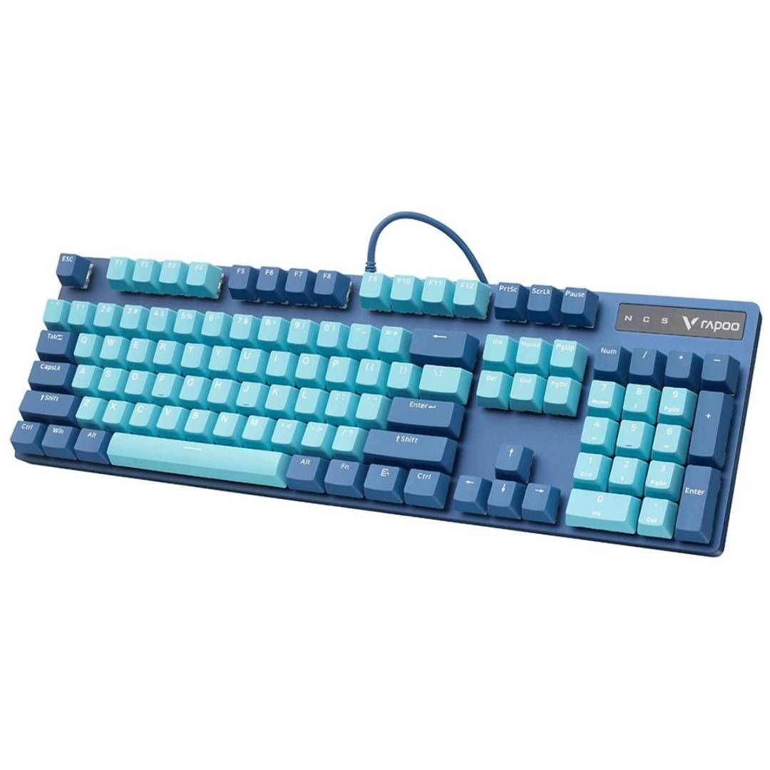 Сымсыз пернетақта Rapoo Ralemo Pre 5, ENG/RUS, аккумулятор, көгілдір / Сымды пернетақталар №3