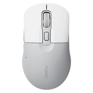 Мышь беспроводная Rapoo M308, Bluetooth, 7 кнопок, 2400 dpi, серо-белая / Мыши беспроводные