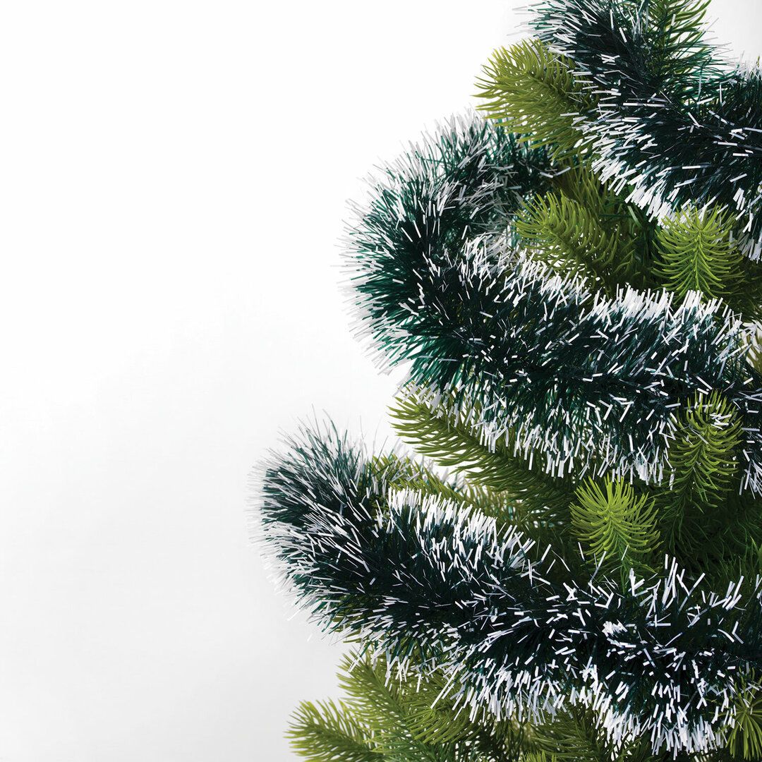 Шыршалы жылтырақ, ұзындығы 2 м, ені 10 см, 3 дана/қапт, ақ / Сыйлықтар мен кәдесыйлар №5