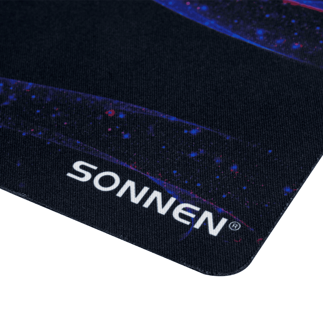 Коврик для мыши Sonnen "Neon Wave", резиновая основа, размер 250*250*2 мм, черный / Коврики для мыши №2 oe.kz Коврик для мыши Sonnen "Neon Wave", резиновая основа, размер 250*250*2 мм, черный / Коврики для мыши №2