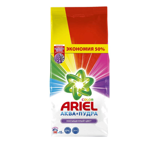 Кір жуғыш ұнтақ Ariel Автомат "Color", 15 кг, жұмсақ қаптама / Кір жуғыш ұнтақтар oe.kz Кір жуғыш ұнтақ Ariel Автомат "Color", 15 кг, жұмсақ қаптама / Кір жуғыш ұнтақтар