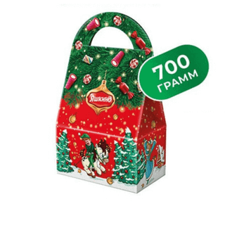 Новогодний подарок Яшкино "Сумочка", 700 гр / Новогодние подарки oe.kz Новогодний подарок Яшкино "Сумочка", 700 гр / Новогодние подарки
