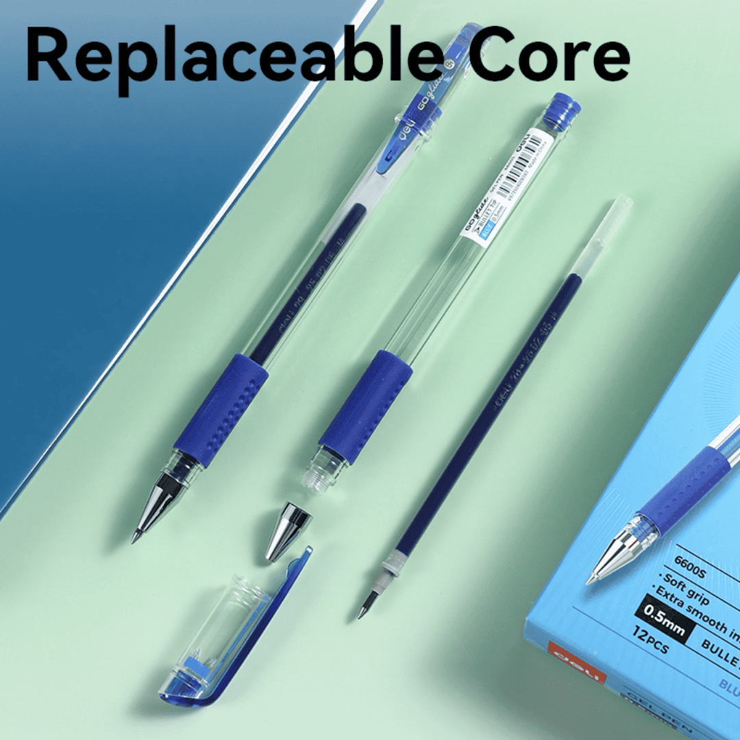 Шарлы қалам Berlingo "H-30", 0,7 мм, көк, баға бір дана үшін / Автоматты емес гельді қаламдар №2