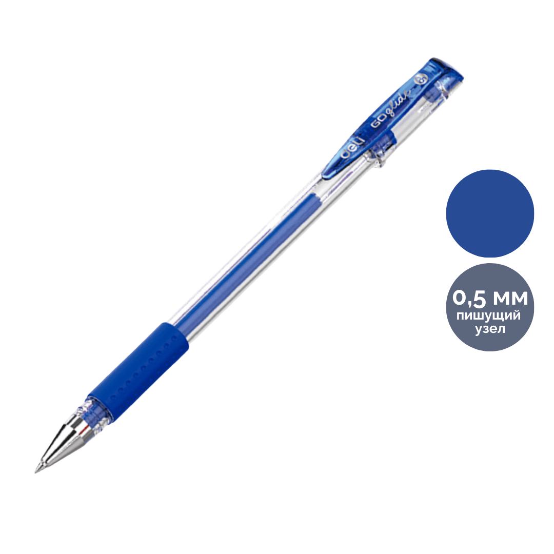 Шарлы қалам Berlingo "H-30", 0,7 мм, көк, баға бір дана үшін / Автоматты емес гельді қаламдар