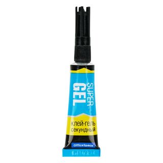 Клей секундный OfficeSpace "Super Gel", 3 гр / Әмбебап желімдер oe.kz Клей секундный OfficeSpace "Super Gel", 3 гр / Әмбебап желімдер