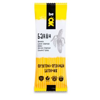 Фруктово-ореховый баточик Be OK "Банан", 30 гр / Здоровое питание