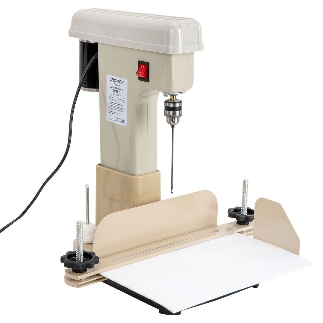 Станок для архивного переплета Cromex M168-3, 180 Вт, переплетает до 950 листов / Товары для прошивки документов
