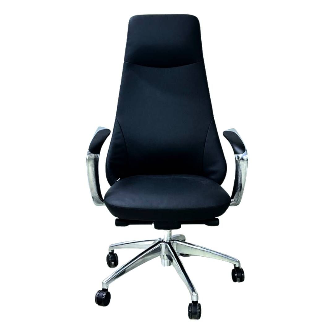 Басқарушы креслосы Клерк "Elite Comfort 002", мата, торлы, қара / Басқарушыларға арналған креслолар №2