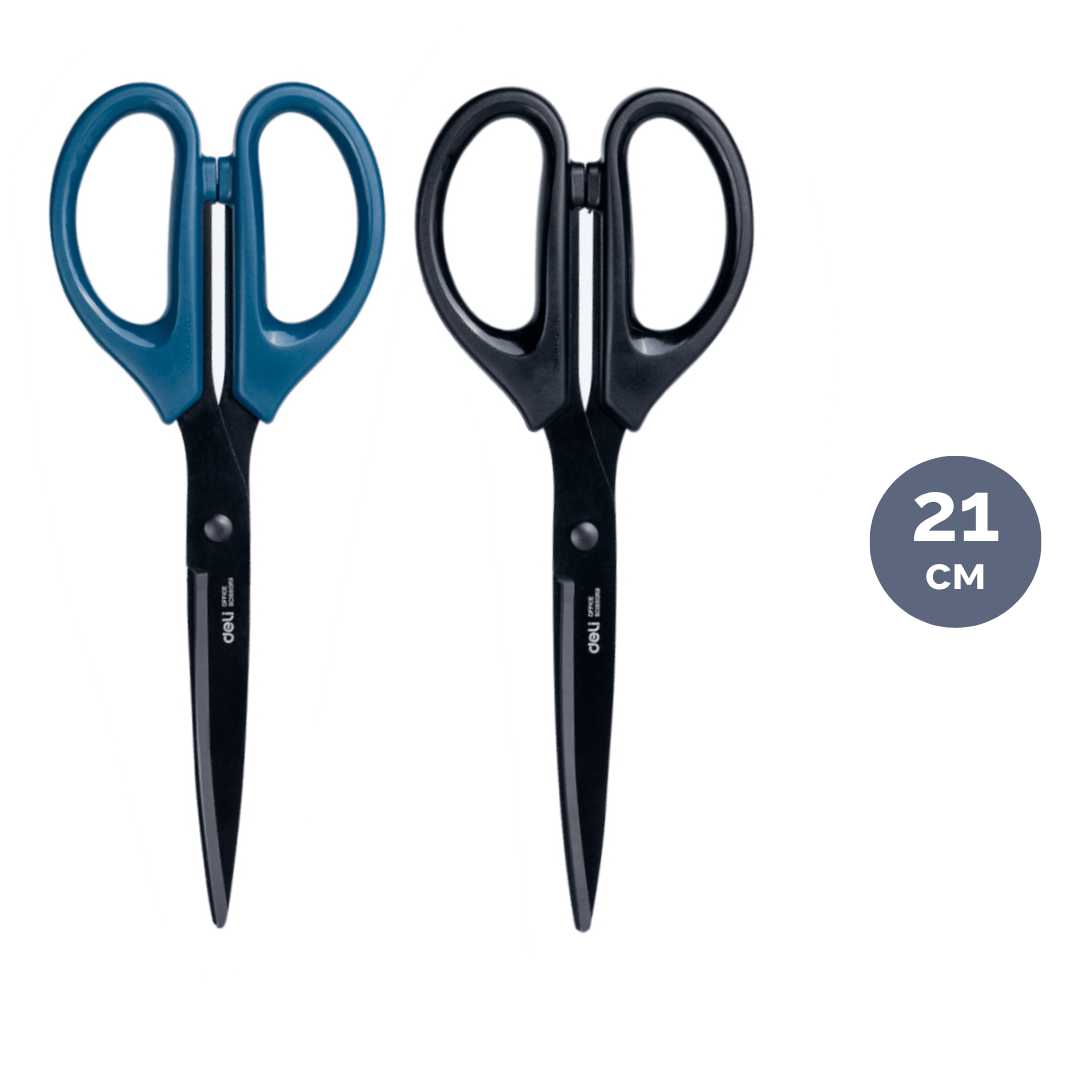 Қайшы Deli "Soft-touch", өлшемі 23 см, ассорти / Қайшылар