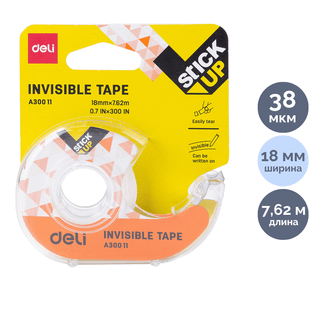 Жабысқақ лента Berlingo, өлшемі 12 мм*33 м, мөлдір, баға бір дана үшін / Кеңселік таспалар