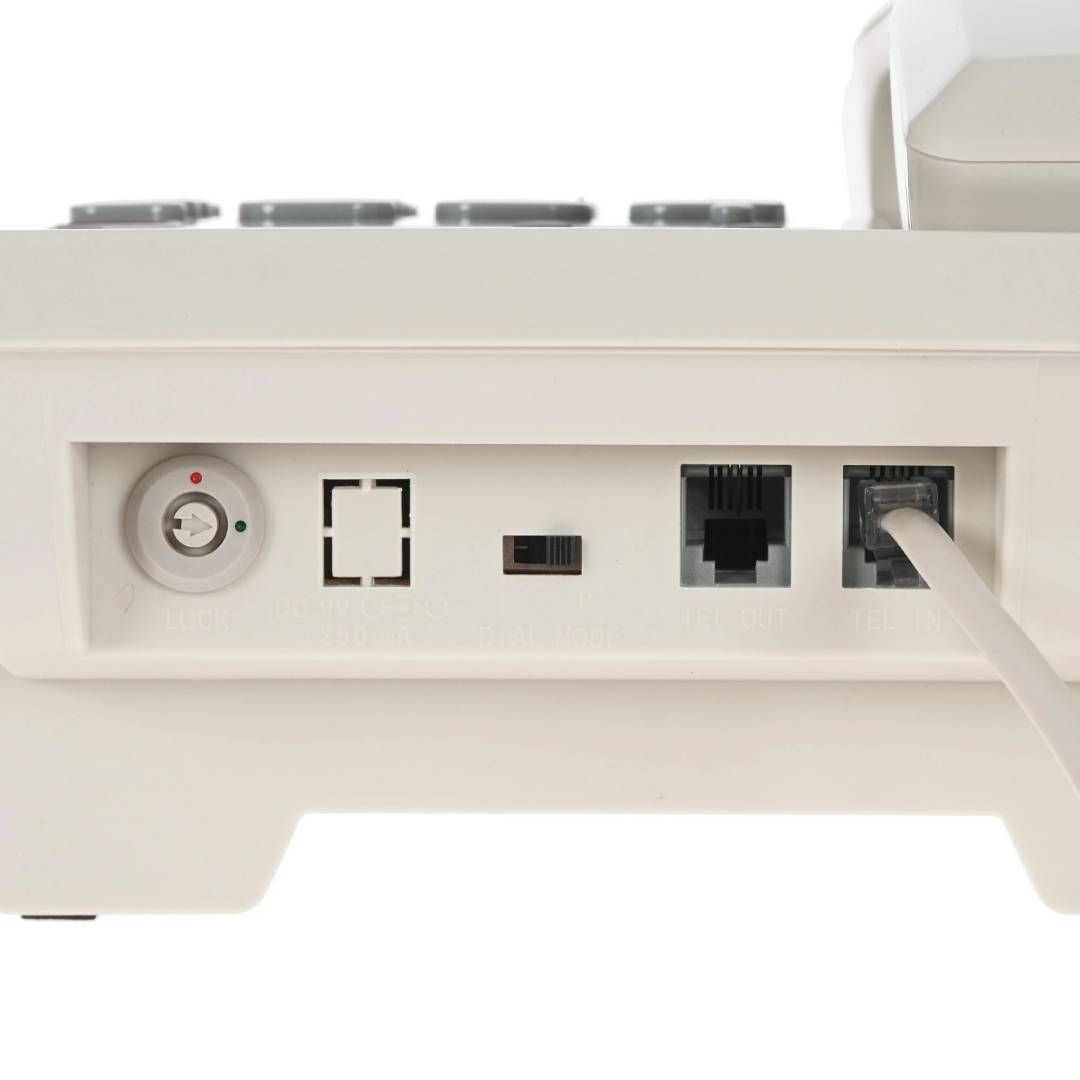 Сымды телефон Panasonic "KX-TS2388RUB", қара / Сымды телефондар №4