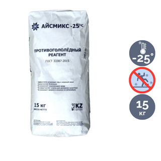 Мұздануға қарсы реагент Uoksa, құм тұзы 30%, 20 кг / Қар жинауға арналған құрал-жабдықтар