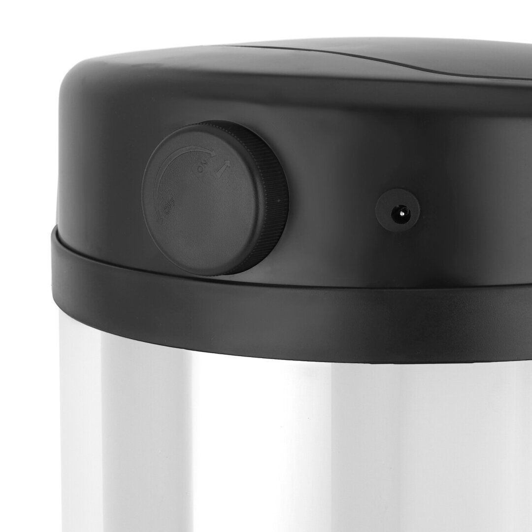 Ведро для мусора Laima, 30 л, сенсорное, круглое, нержавеющая сталь / Контейнеры и ведра для мусора №4