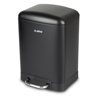 Ведро для мусора Laima "Ultra", 12 л, с педалью, металл, черное / Контейнеры и ведра для мусора oe.kz Ведро для мусора Laima "Ultra", 12 л, с педалью, металл, черное / Контейнеры и ведра для мусора