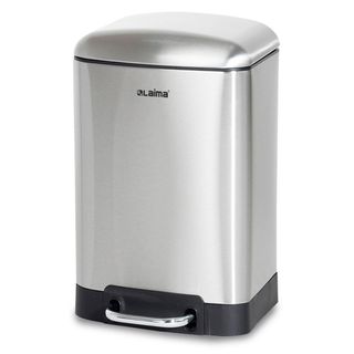 Ведро для мусора Laima "Ultra", 6 л, с педалью, нержавеющая сталь / Контейнеры и ведра для мусора oe.kz Ведро для мусора Laima "Ultra", 6 л, с педалью, нержавеющая сталь / Контейнеры и ведра для мусора