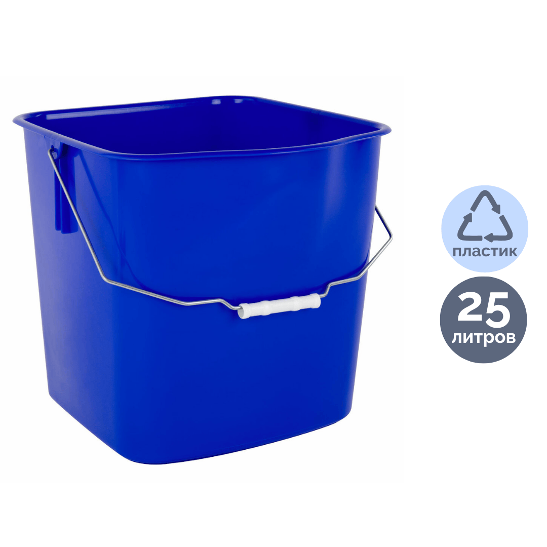 Пластикалық шелек Laima, 6 литр, тағамдық, жасыл / Шелектер