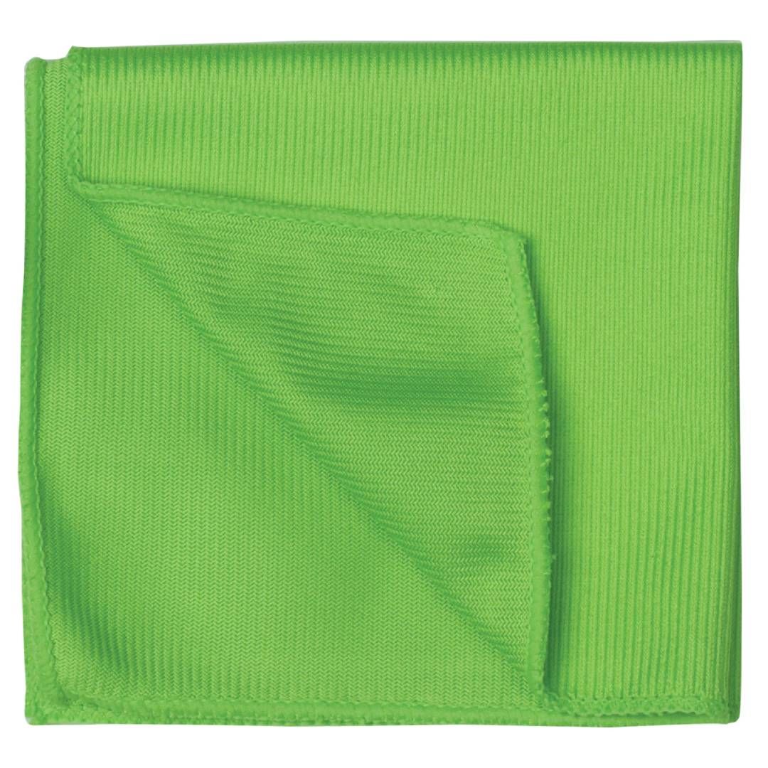Салфетка из микрофибры Laima, для стекол и зеркал, размер 30*30 см, зеленая / Салфетки хозяйственные №3
