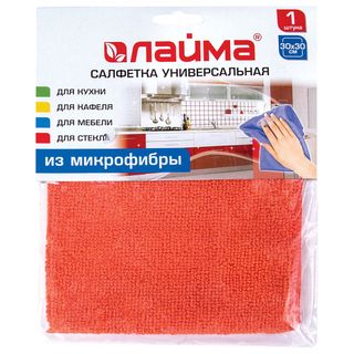 Салфетка из микрофибры Laima, универсальная, размер 30*30 см, оранжевая / Салфетки хозяйственные oe.kz Салфетка из микрофибры Laima, универсальная, размер 30*30 см, оранжевая / Салфетки хозяйственные