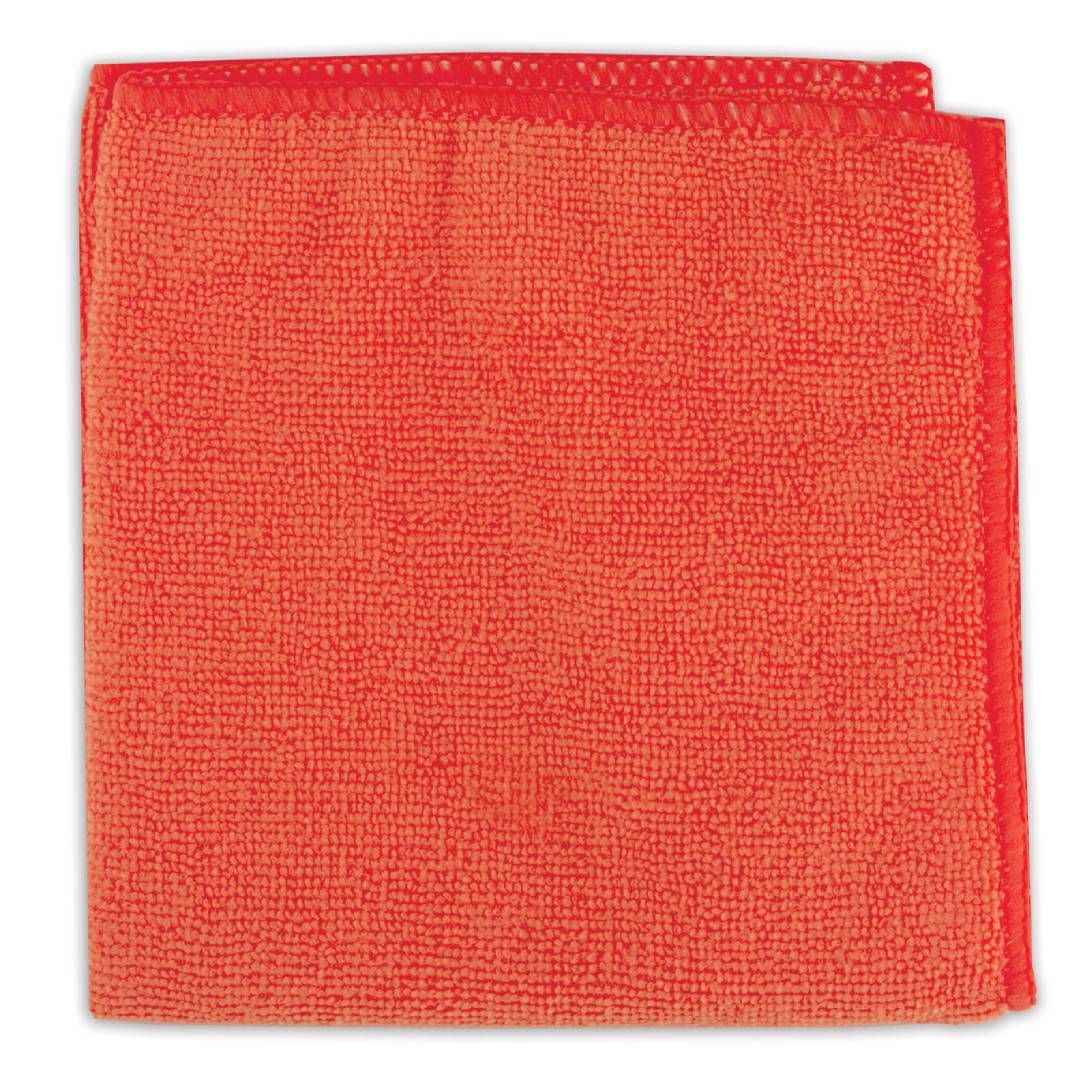 Салфетка из микрофибры Laima, универсальная, размер 30*30 см, оранжевая / Салфетки хозяйственные №3