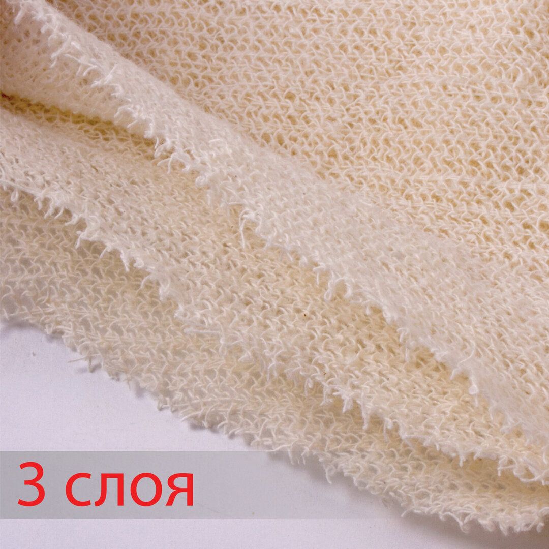 Салфетка для пола Laima, хлопок, размер 60*80 см, белая / Тряпки для пола №3 oe.kz Салфетка для пола Laima, хлопок, размер 60*80 см, белая / Тряпки для пола №3