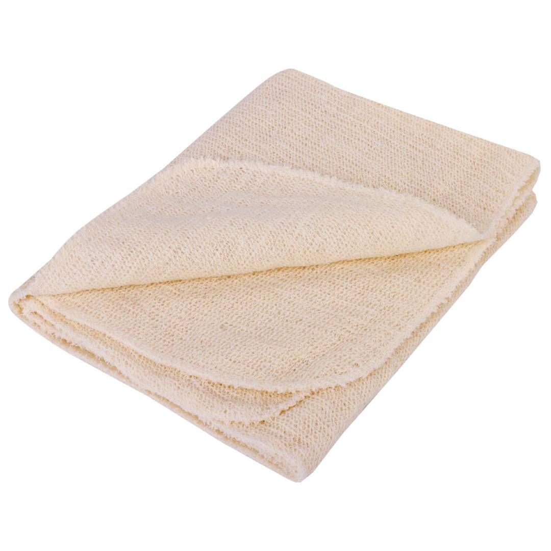 Салфетка для пола Laima, хлопок, размер 60*80 см, белая / Тряпки для пола №3