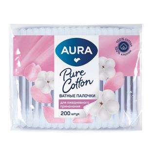 Aura "Beauty" мақта таяқшалары, 200 дана, пластикалық ыдыста / Сұлулық салон тауарлары oe.kz Aura "Beauty" мақта таяқшалары, 200 дана, пластикалық ыдыста / Сұлулық салон тауарлары