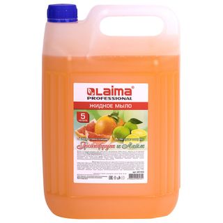 Жидкое мыло Laima Professional "Грейпфрут и Лайм", 5 л / Жидкое мыло