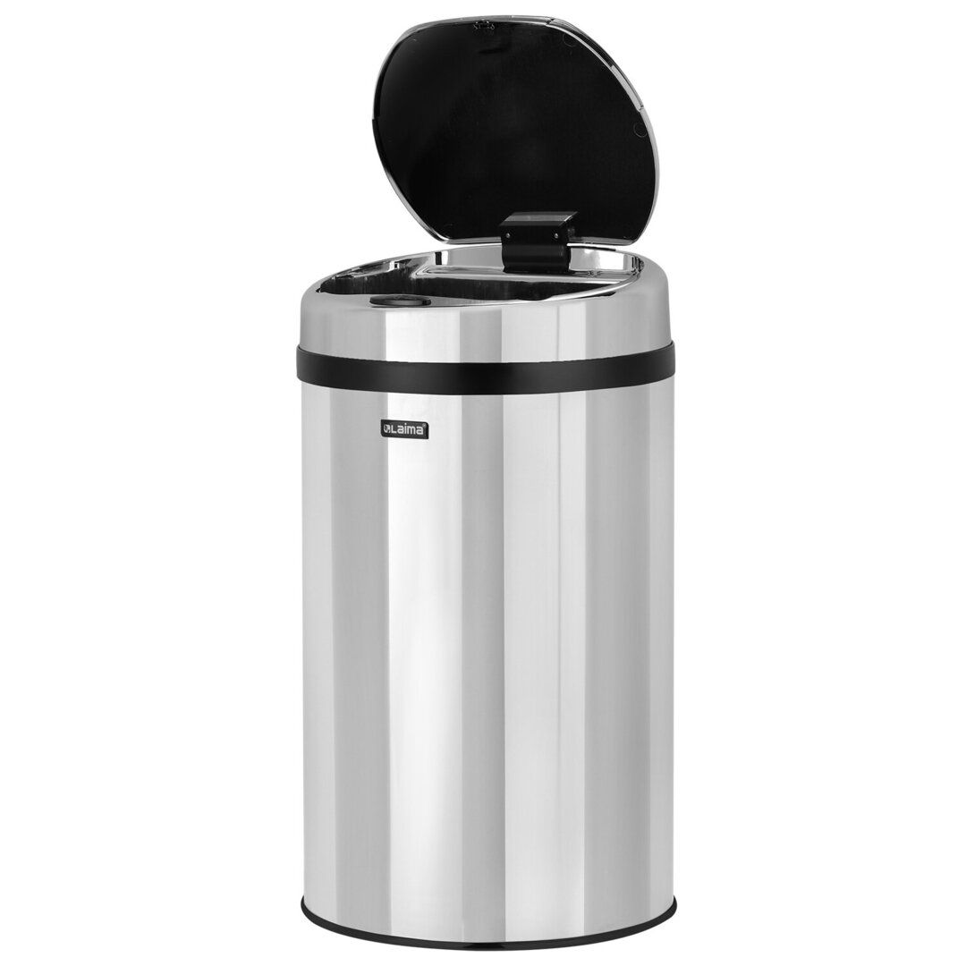 Қоқысқа арналған шелек-контейнер Laima, 20 л, басқышпен, дөңгелек, металл, қара / Қоқыс контейнерлері мен шелектері №2 oe.kz Қоқысқа арналған шелек-контейнер Laima, 20 л, басқышпен, дөңгелек, металл, қара / Қоқыс контейнерлері мен шелектері №2