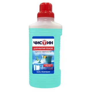 Средство для мытья полов и поверхностей Чистин "Морская волна", 1000 мл / Средства для мытья полов oe.kz Средство для мытья полов и поверхностей Чистин "Морская волна", 1000 мл / Средства для мытья полов