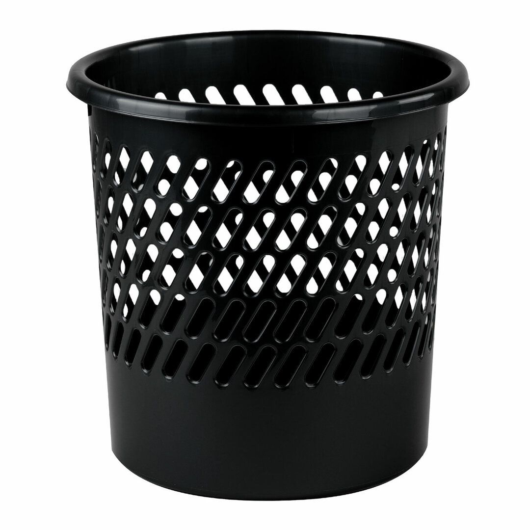 Қағаздарға арналған себет Стамм, көлемі 9 л, торлы, қара / Қағазға арналған себеттер oe.kz Қағаздарға арналған себет Стамм, көлемі 9 л, торлы, қара / Қағазға арналған себеттер