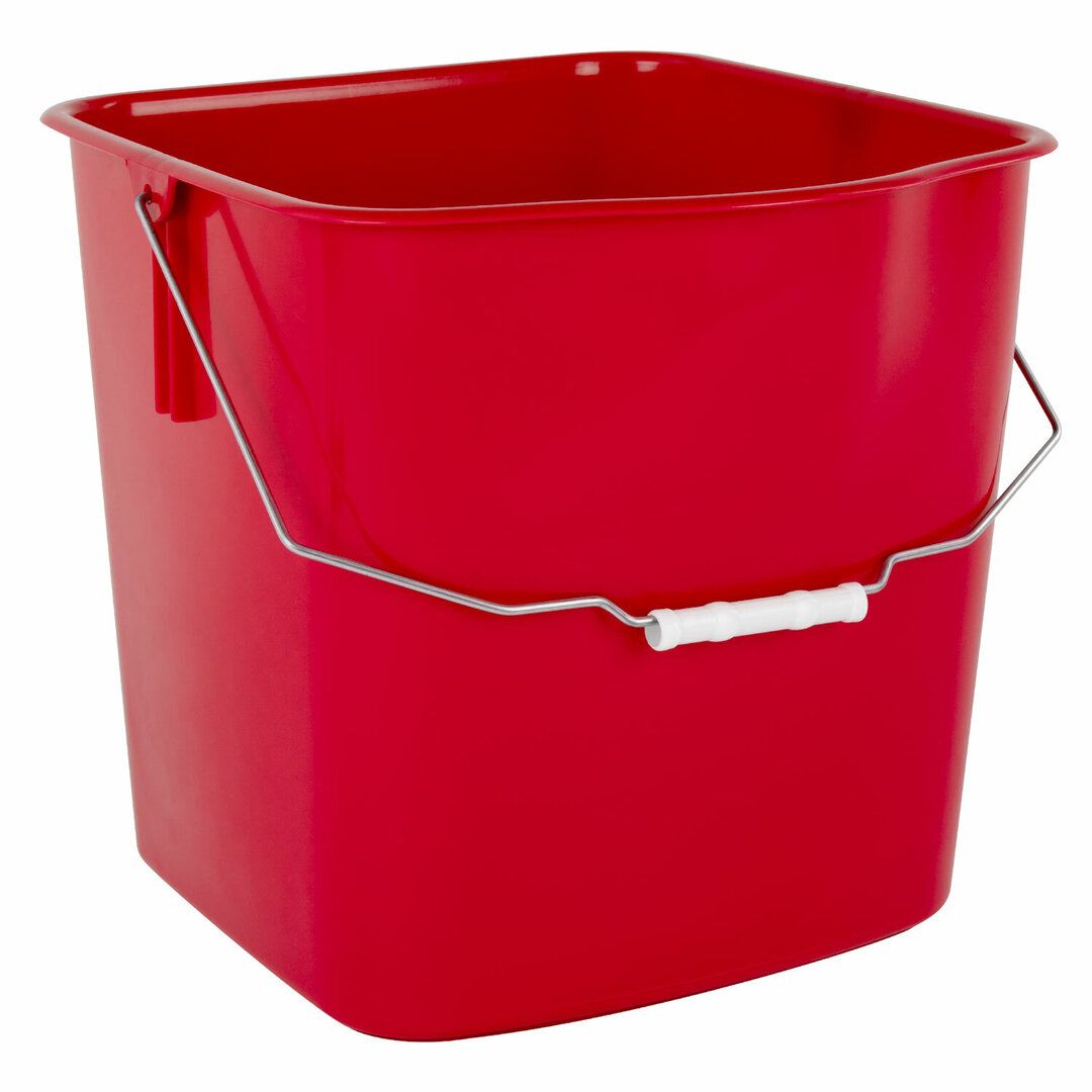 Ведро пластиковое, 25 литров, красное / Ведра oe.kz Ведро пластиковое, 25 литров, красное / Ведра