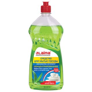 Средство для мытья посуды Laima Professional "Алоэ Вера", 1000 гр / Средства для мытья посуды oe.kz Средство для мытья посуды Laima Professional "Алоэ Вера", 1000 гр / Средства для мытья посуды
