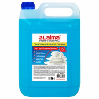 Средство для мытья посуды Laima Professional "Антибактериальное", 5000 мл / Средства для мытья посуды oe.kz Средство для мытья посуды Laima Professional "Антибактериальное", 5000 мл / Средства для мытья посуды