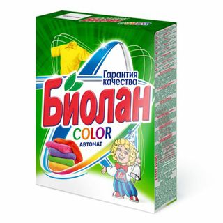 Стиральный порошок Биолан Автомат "Color", 350 гр, картонная упаковка / Стиральные порошки