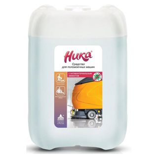 Средство концентрат для машинной и ручной мойки полов Ника, с антибактериальным эффектом, 5 кг / Средства для ковров и мебели