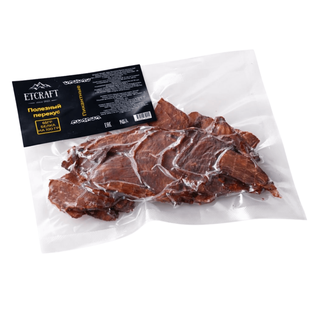 Джерки куриные Etcraft "Полезный перекус: Пикантные", 100 гр / Чипсы и снэки oe.kz Джерки куриные Etcraft "Полезный перекус: Пикантные", 100 гр / Чипсы и снэки