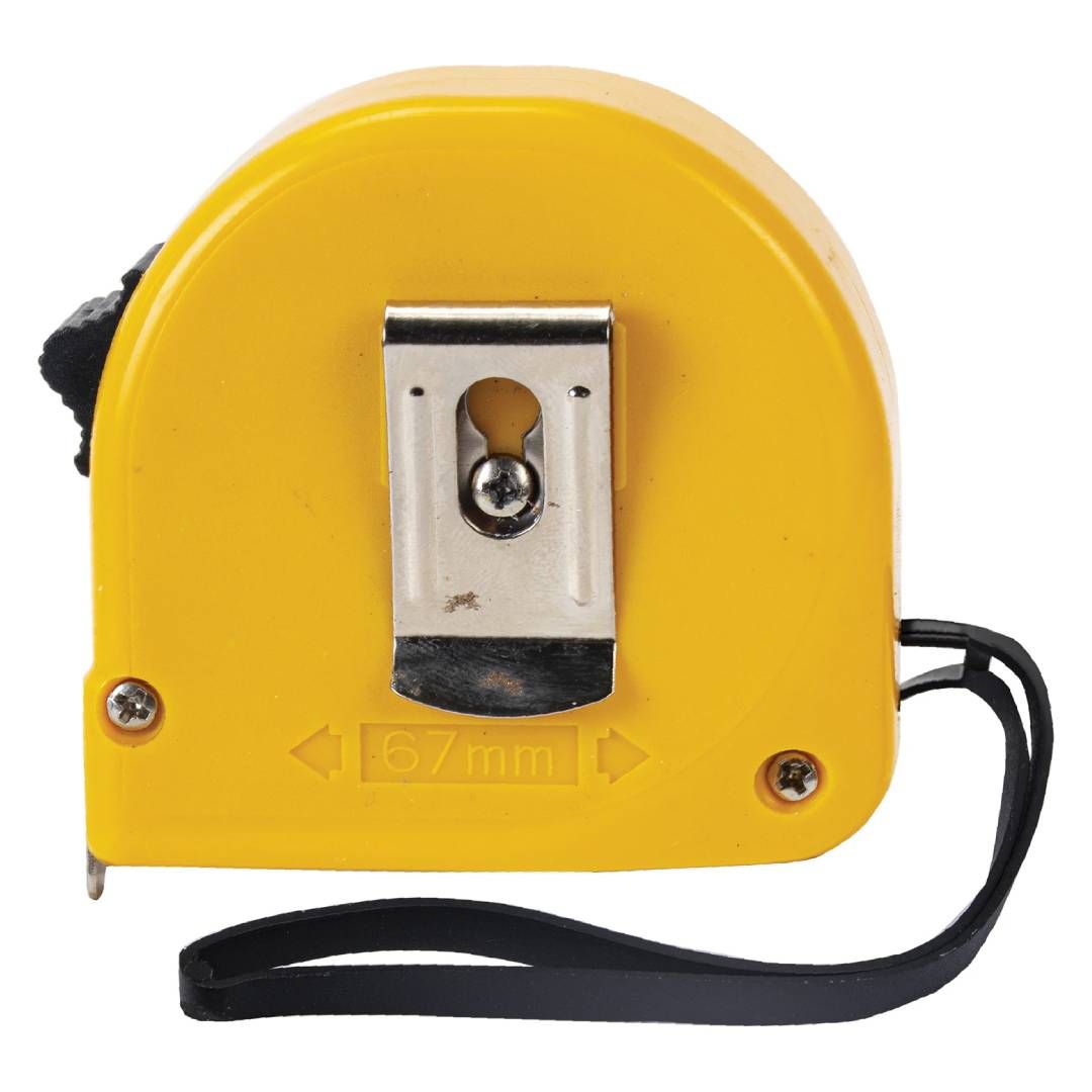 Рулетка измерительная Грандмастер "Classic", длина 5 м, ширина 19 мм, пластиковый корпус / Измерительный инструмент №3