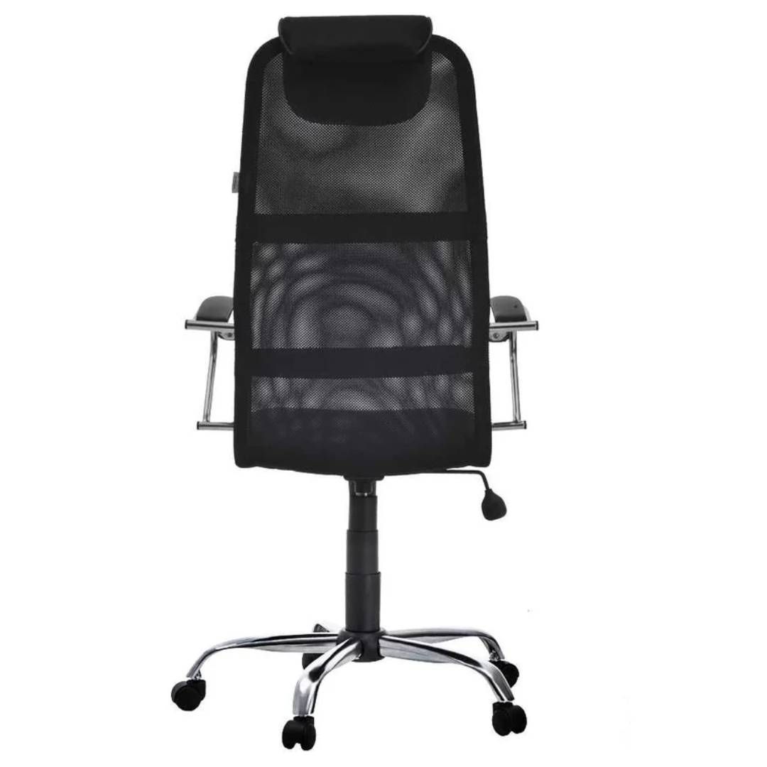 Кресло для руководителя Бун TW № 9, сетка, экокожа, черный / Басқарушыларға арналған креслолар №4