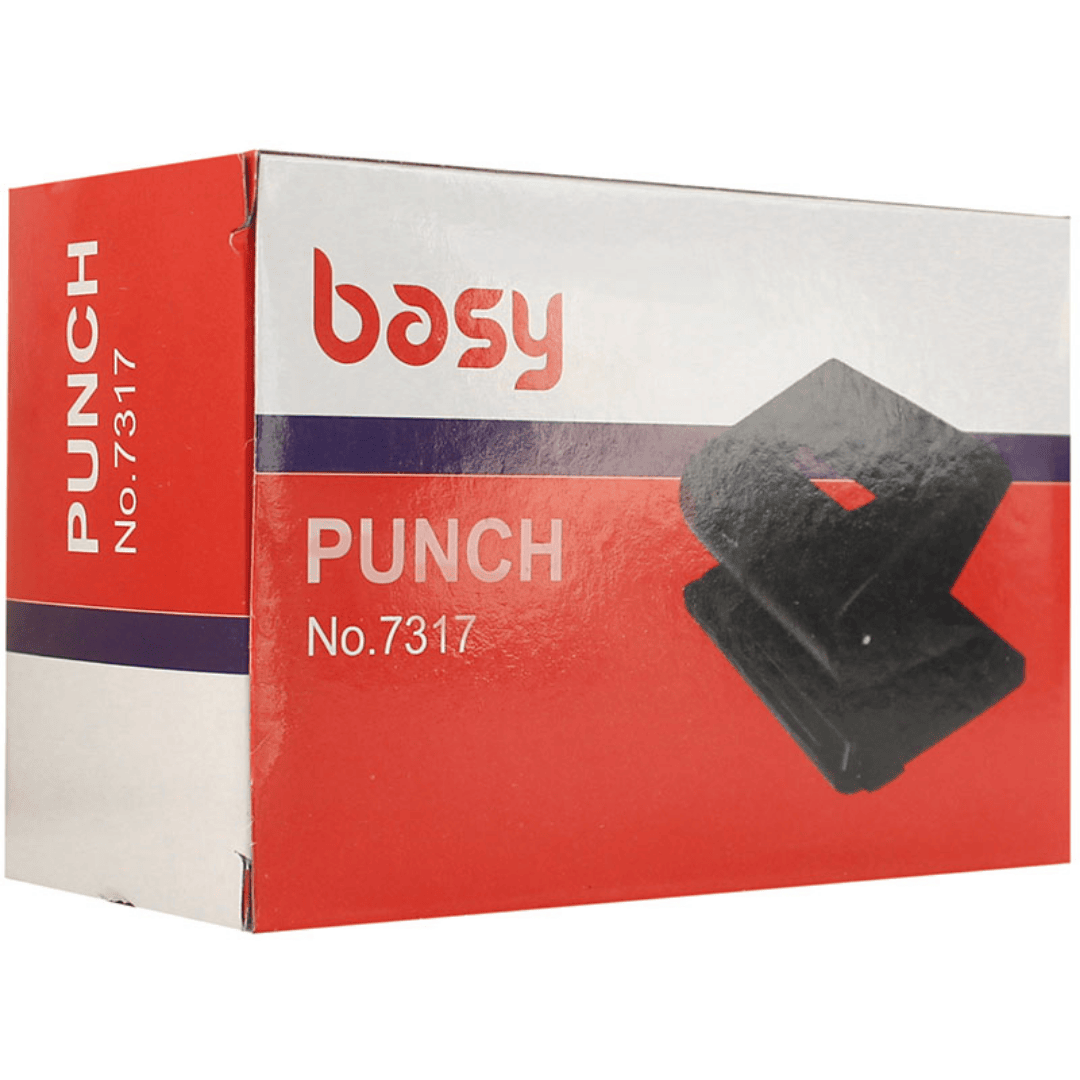 10 параққа дейінгі тескіш OfficeSpace, пластик, қара / 10 параққа дейінгі тескіштер №4