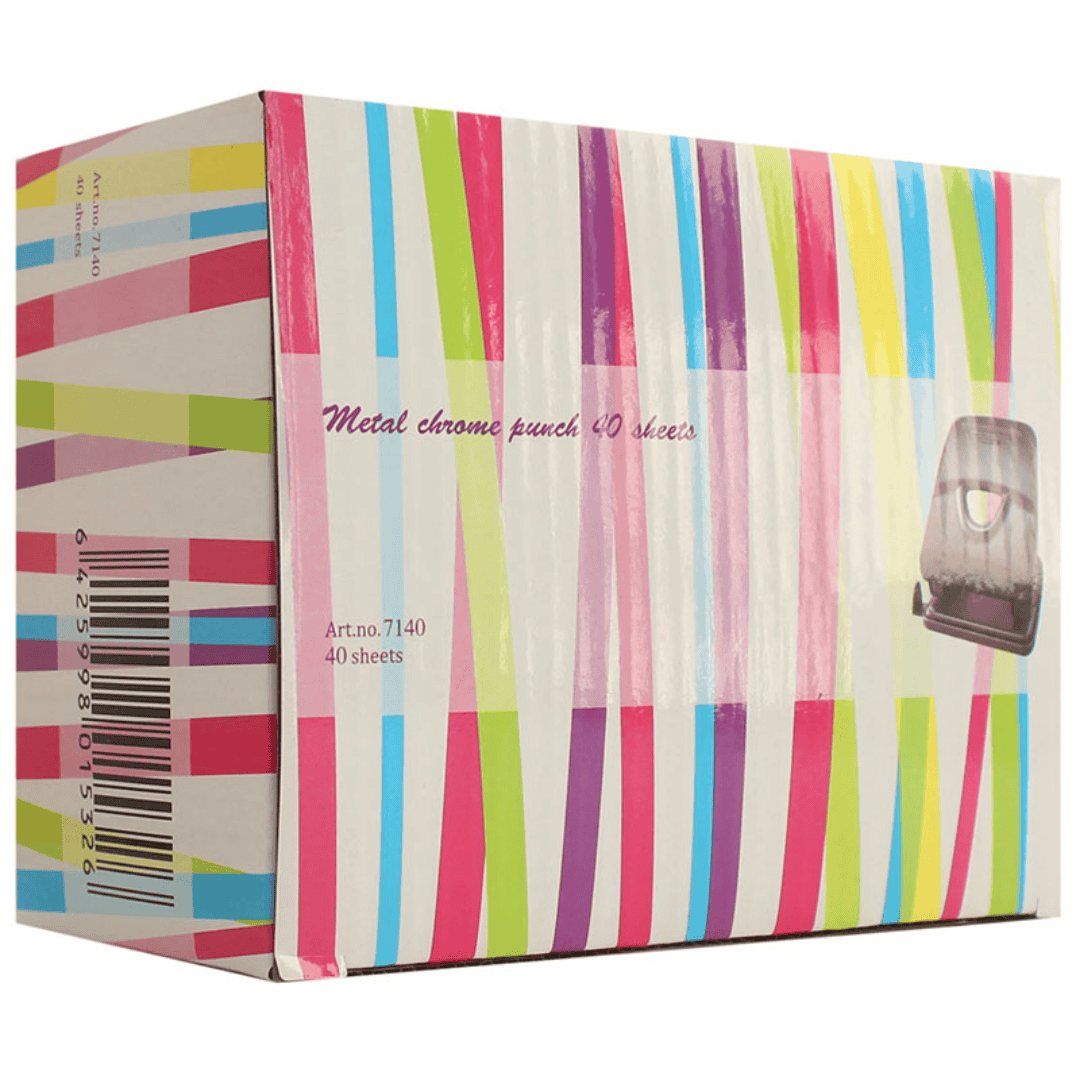 Тескіш Deli "E0150", 150 параққа дейін, металл, қара / 300 параққа дейінгі тескіштер №2