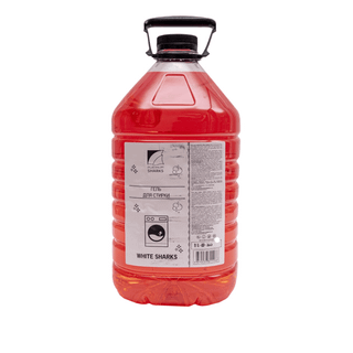 Гель для стирки Platinum Sharks "White sharks", 5 л, ПЭТ / Стиральные порошки