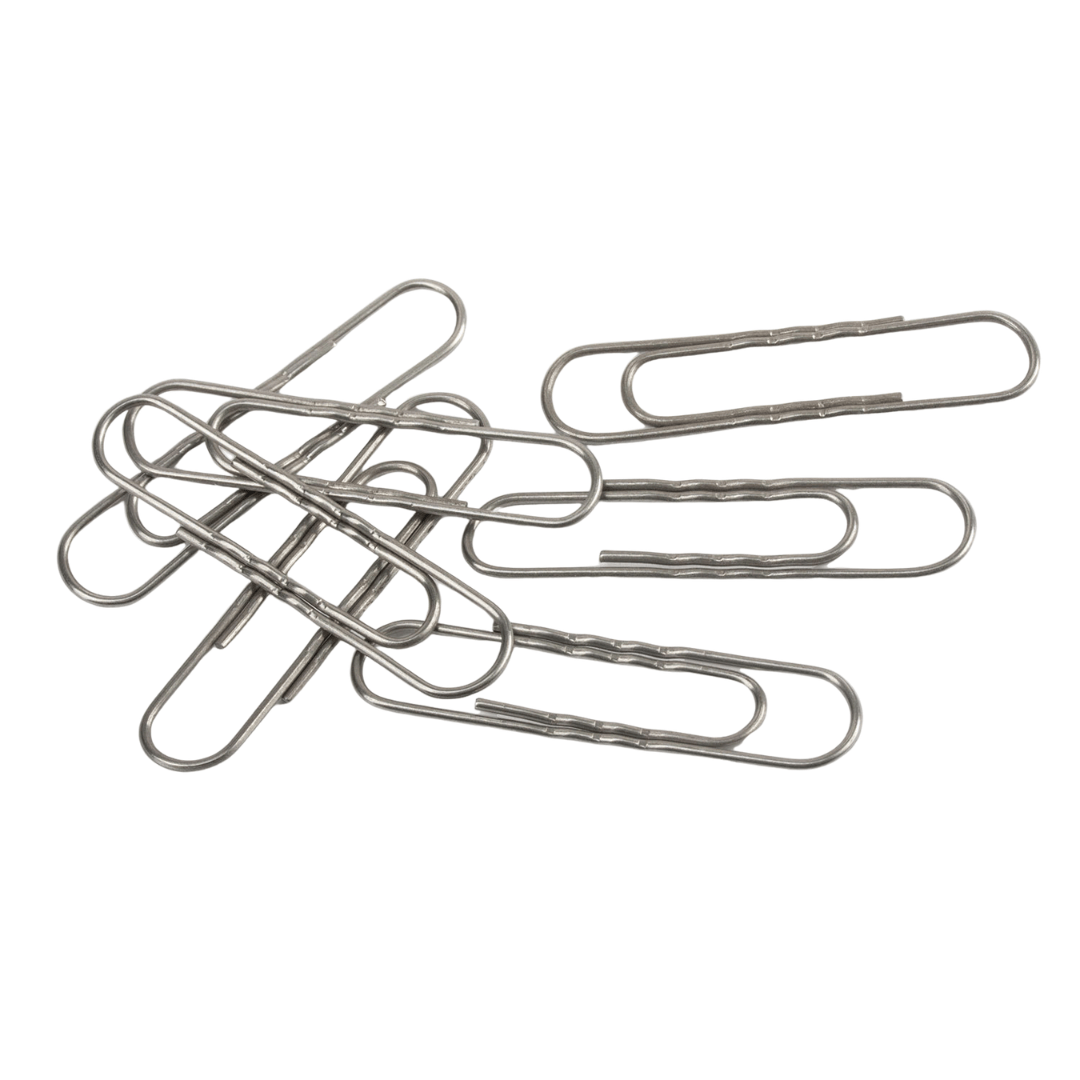 Скрепки канцелярские Staff "Everyday", 50 мм, 50 шт., металлические, гофрированные / Скрепки канцелярские №2