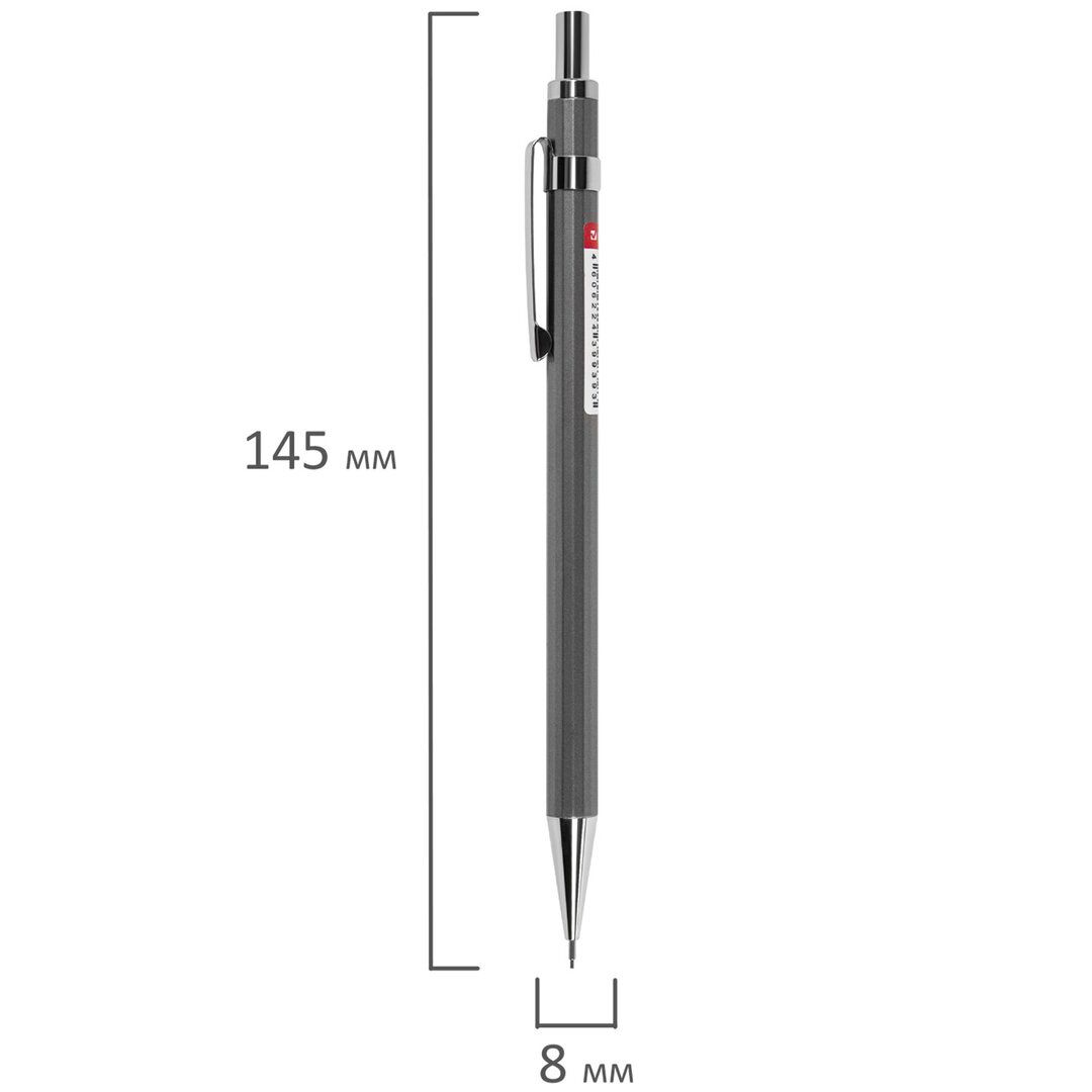 Механикалық қарындаш Berlingo "Doubleblack", 0,5 мм, HB, өшіргішпен, ассорти / Механикалық қарындаштар №4