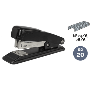 30 параққа дейін қапсырмалағыш степлер, Brauberg "Standard+", №24/6, 26/6, пластик, көк / Степлерлер oe.kz 30 параққа дейін қапсырмалағыш степлер, Brauberg "Standard+", №24/6, 26/6, пластик, көк / Степлерлер