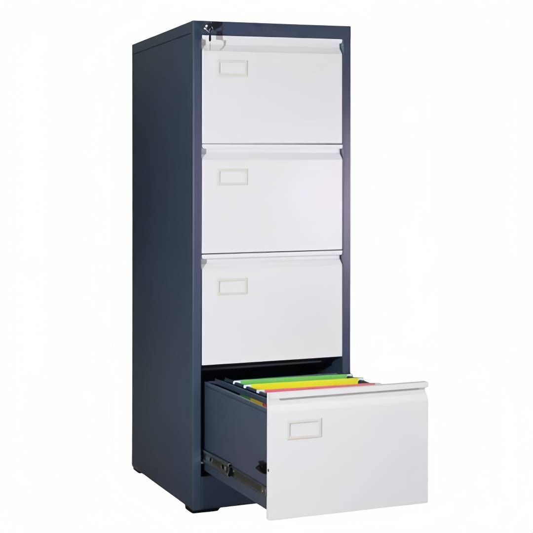Картотечный шкаф Atlantis "FP-4", 4 ящика, 460*620*1320 мм, для папок формата А4 / Файл-кабинеты